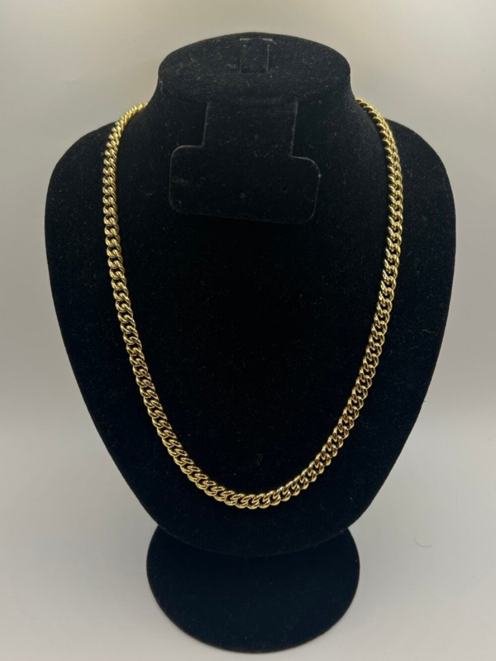 Mens Miami Cuban Link Chain Real Gold 24 Inch Plated 6mm Box Clasp Waterproof